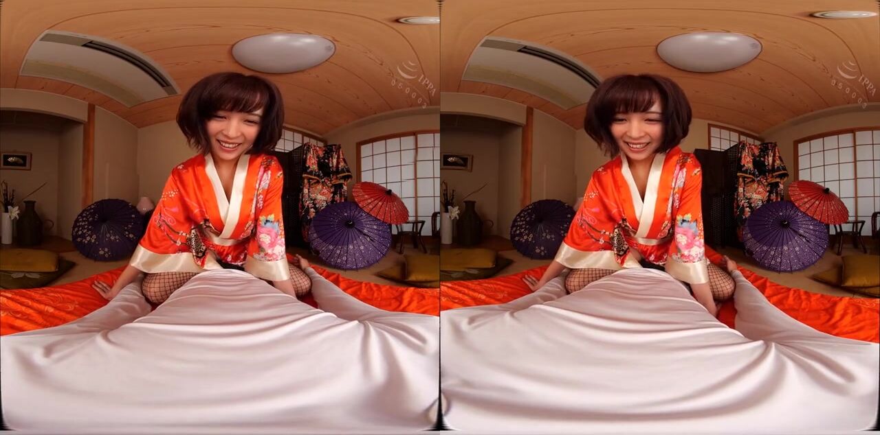 [VR] suzu hirose has hospitality sex in kimono