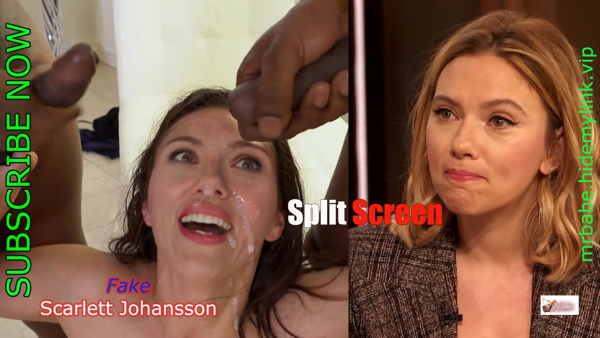 Fake Scarlett Johansson (trailer) / Split Screen / Free Download