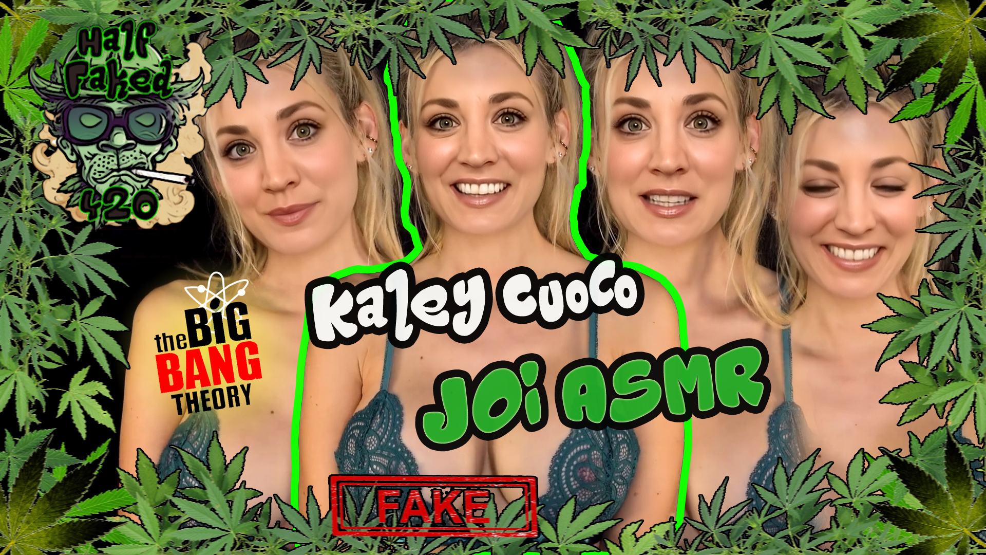 Kaley Cuoco - Joi ASMR | FAKE