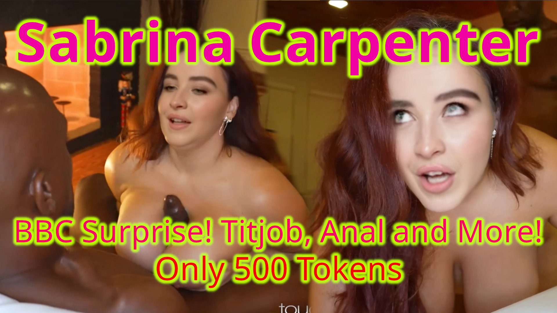 Sabrina Carpenter - BBC Surprise - Titfuck, Anal, and more! 500 Tokens Only