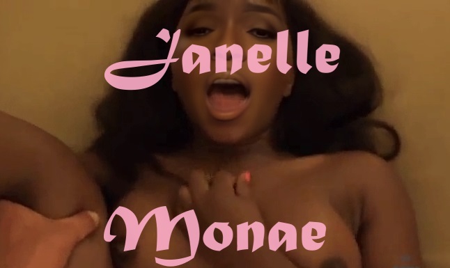 Not Janelle Monae (anal creampie)