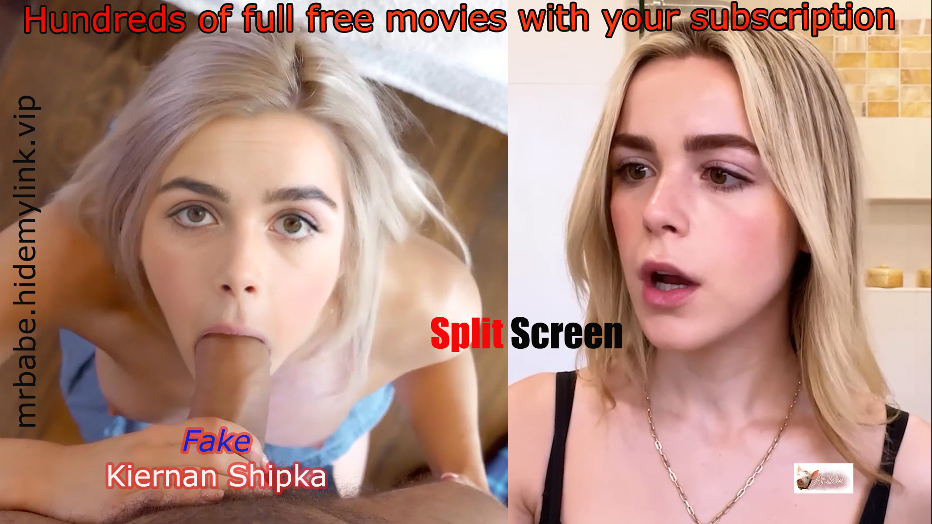 Fake Kiernan Shipka (trailer) -10- / Split Screen / Free Download