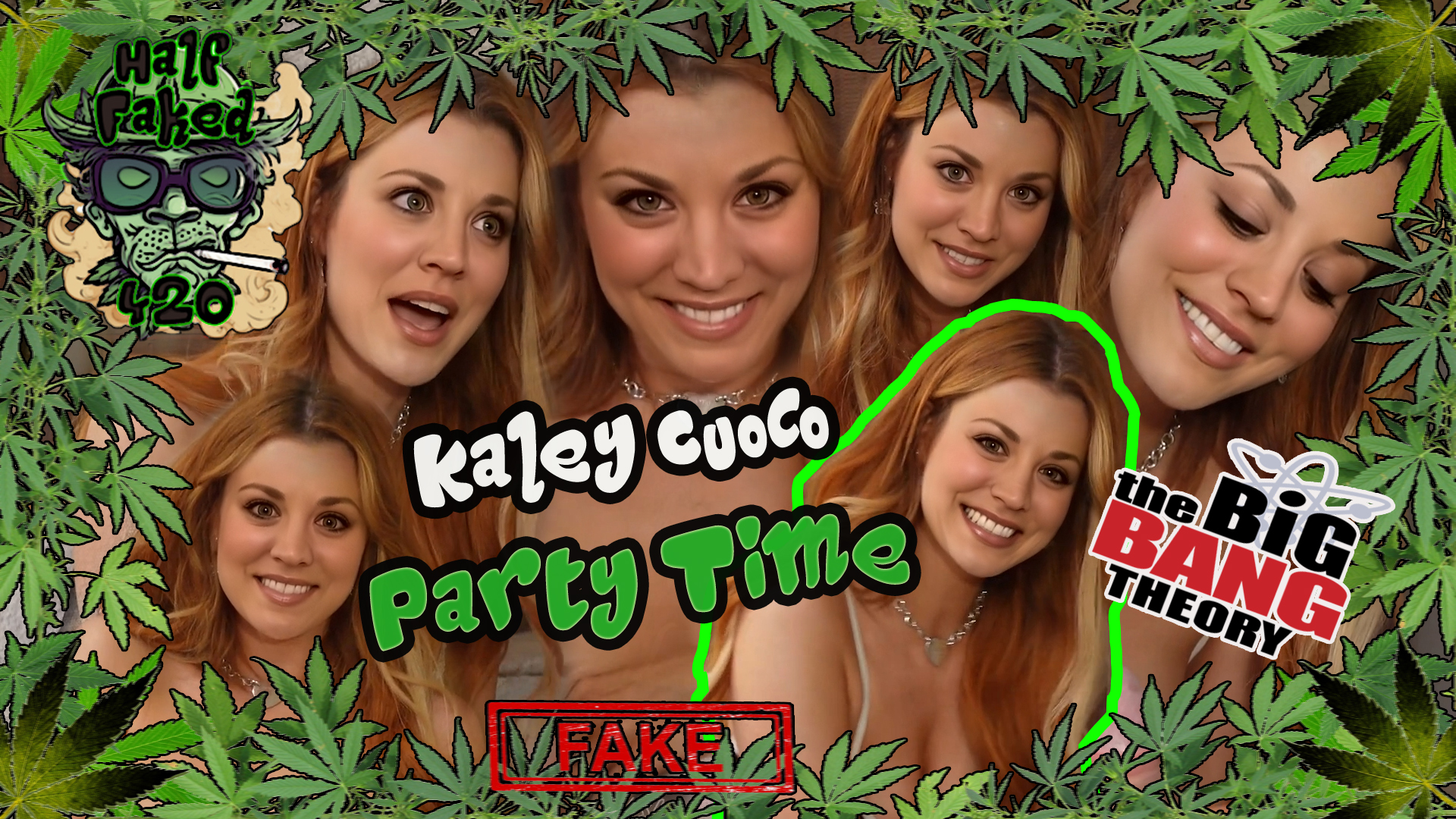 Kaley Cuoco - Party Time | FAKE