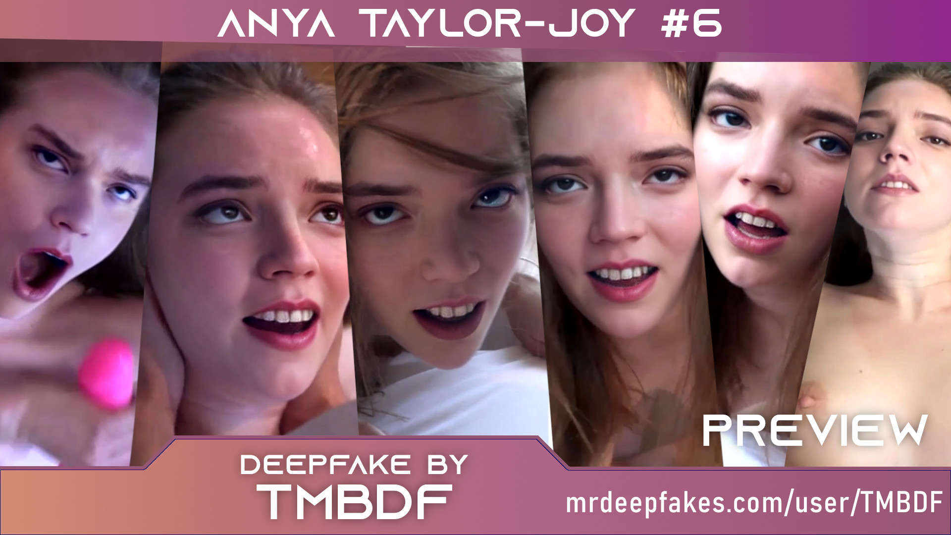 Anya Taylor-Joy #6 Part 2 - PREVIEW - Full ver. (37:30) available using tokens/crypto