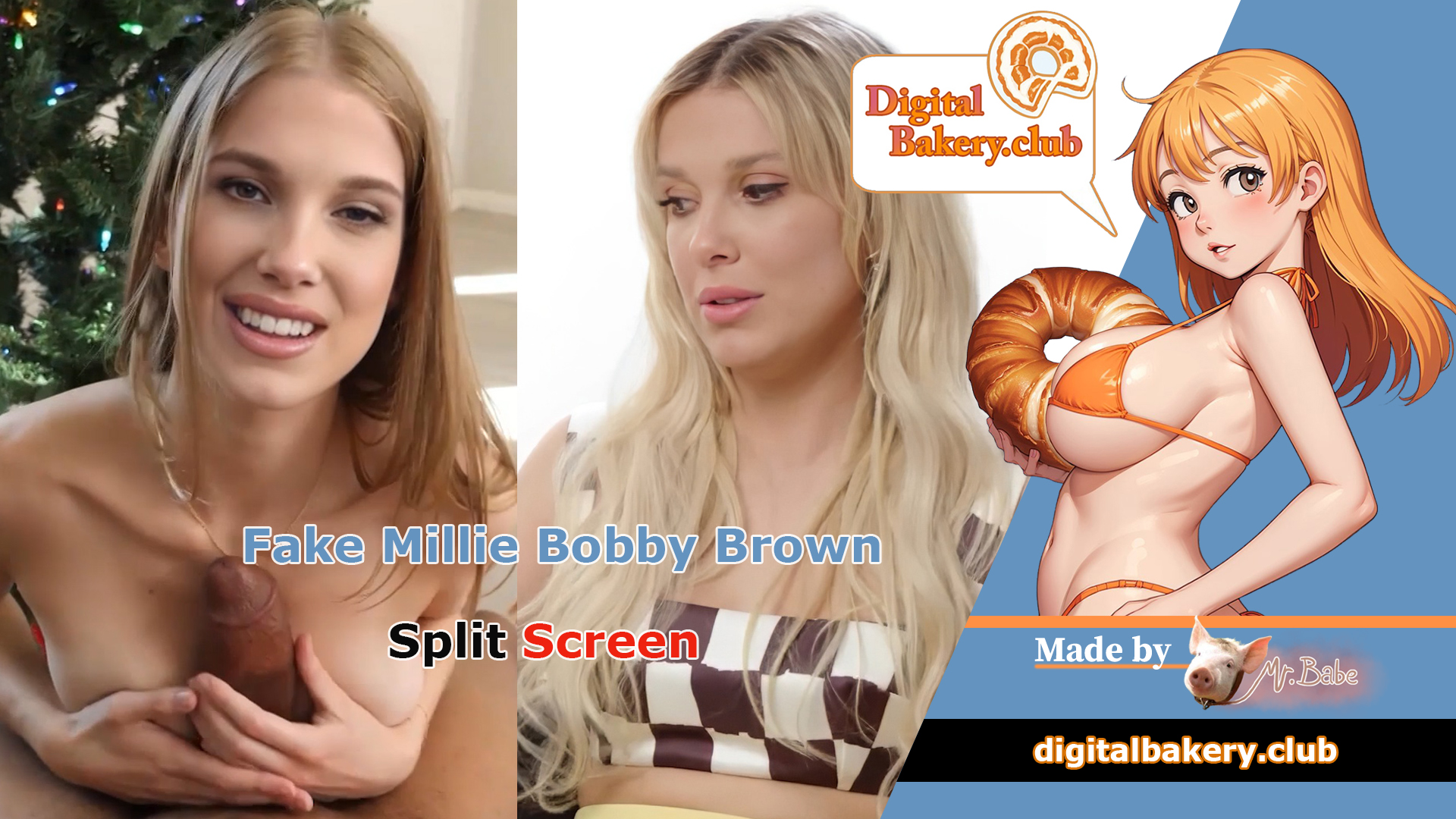 Fake Millie Bobby Brown (full) -B23- DigitalBakery Grand Opening Special