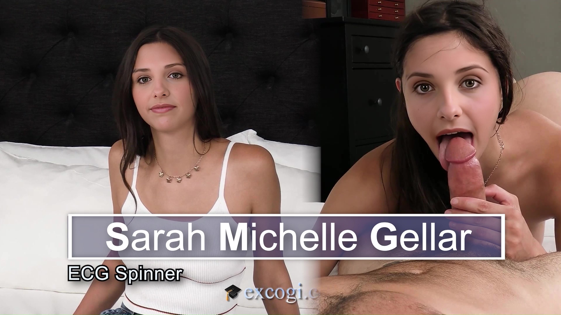 Sarah Michelle Gellar - ECG Spinner - Full Video