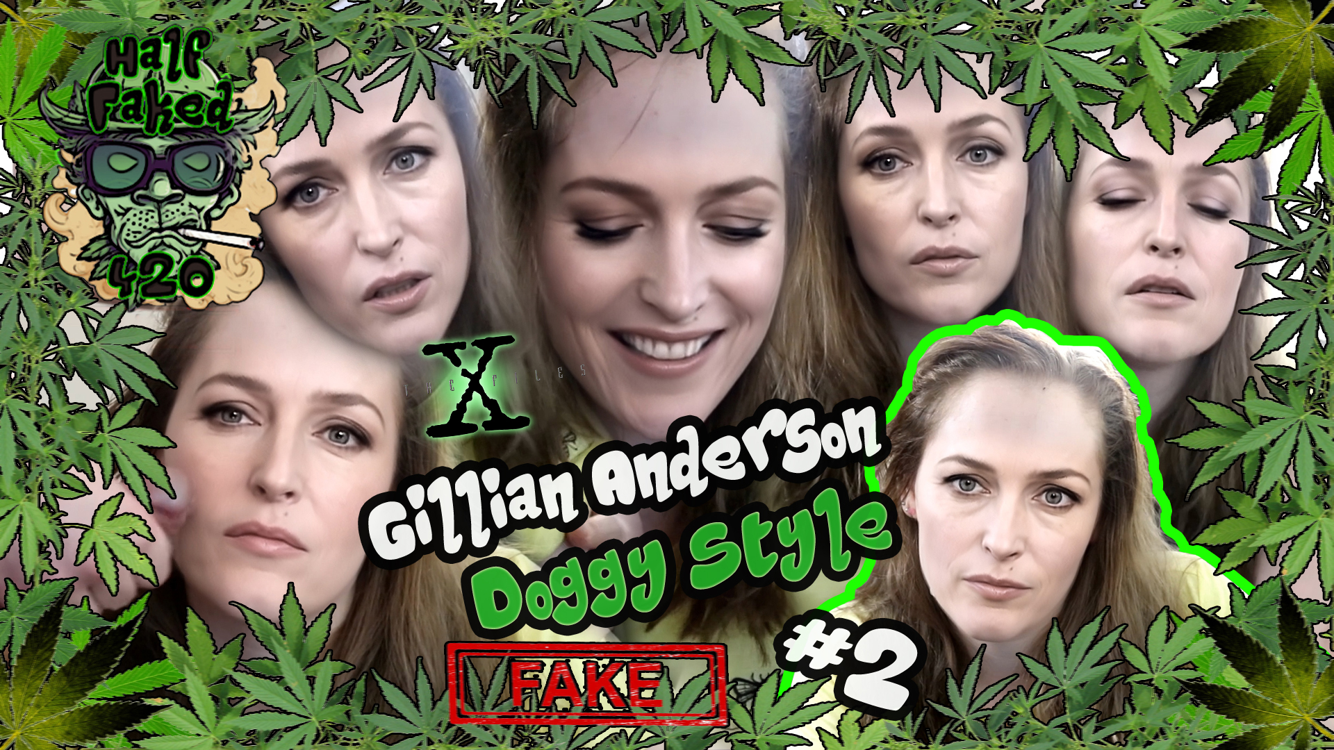 Gillian Anderson - Doggy Style #2 | FAKE