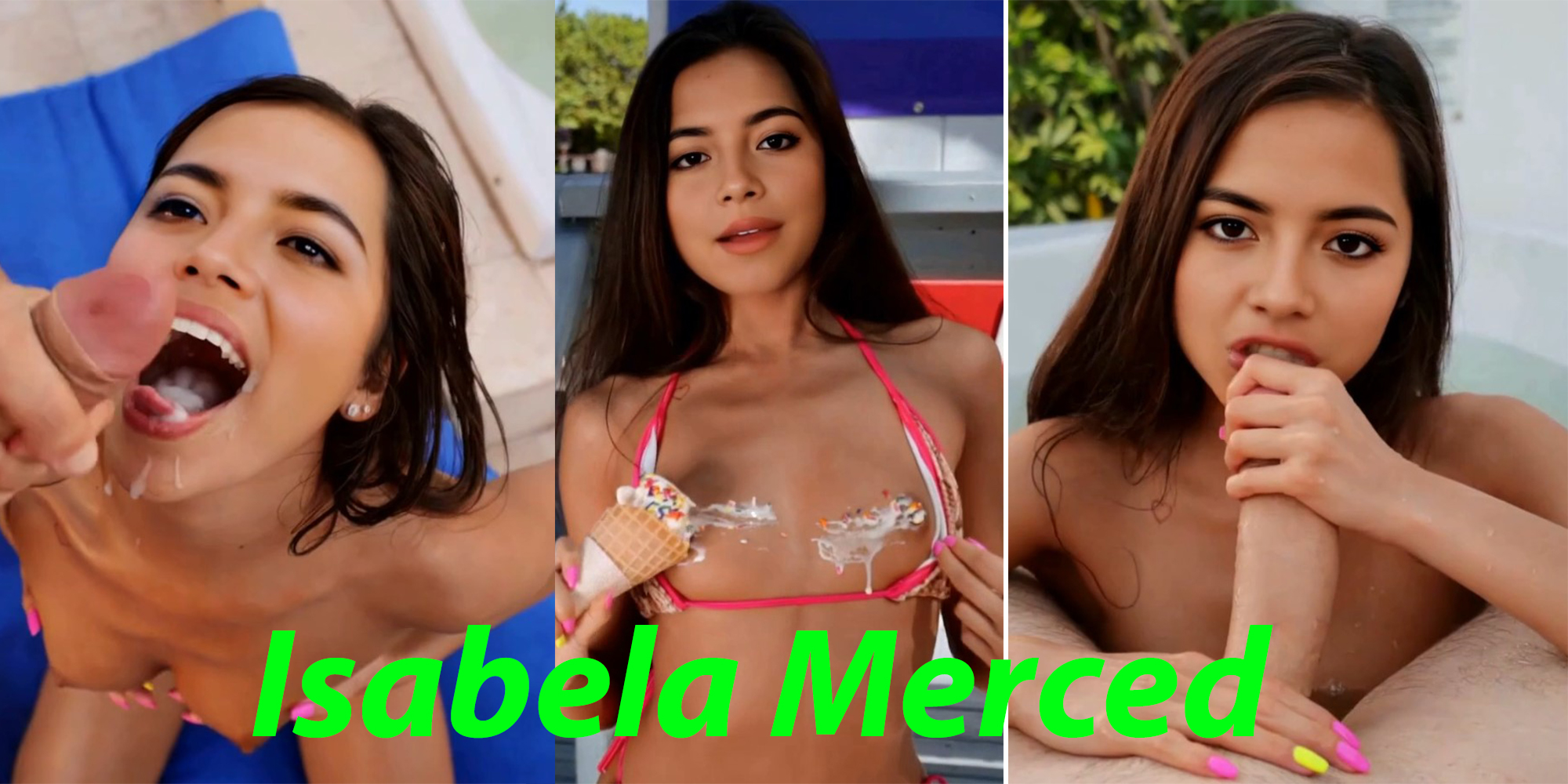 Isabela Merced spends a day in Miami Remastered