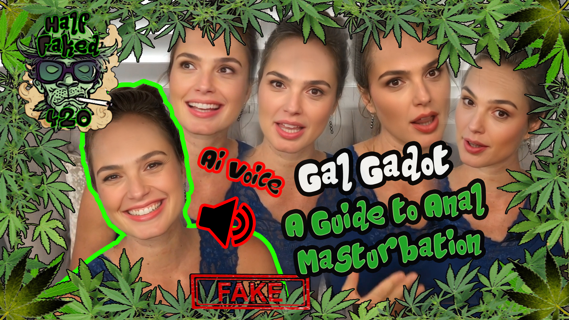 Gal Gadot - A Guide to Anal Masturbation | DEEP VOICE | FAKE