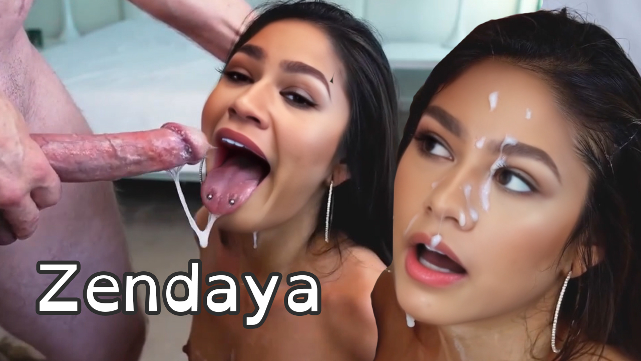 Zendaya Sloppy Face Fuck-Trailer