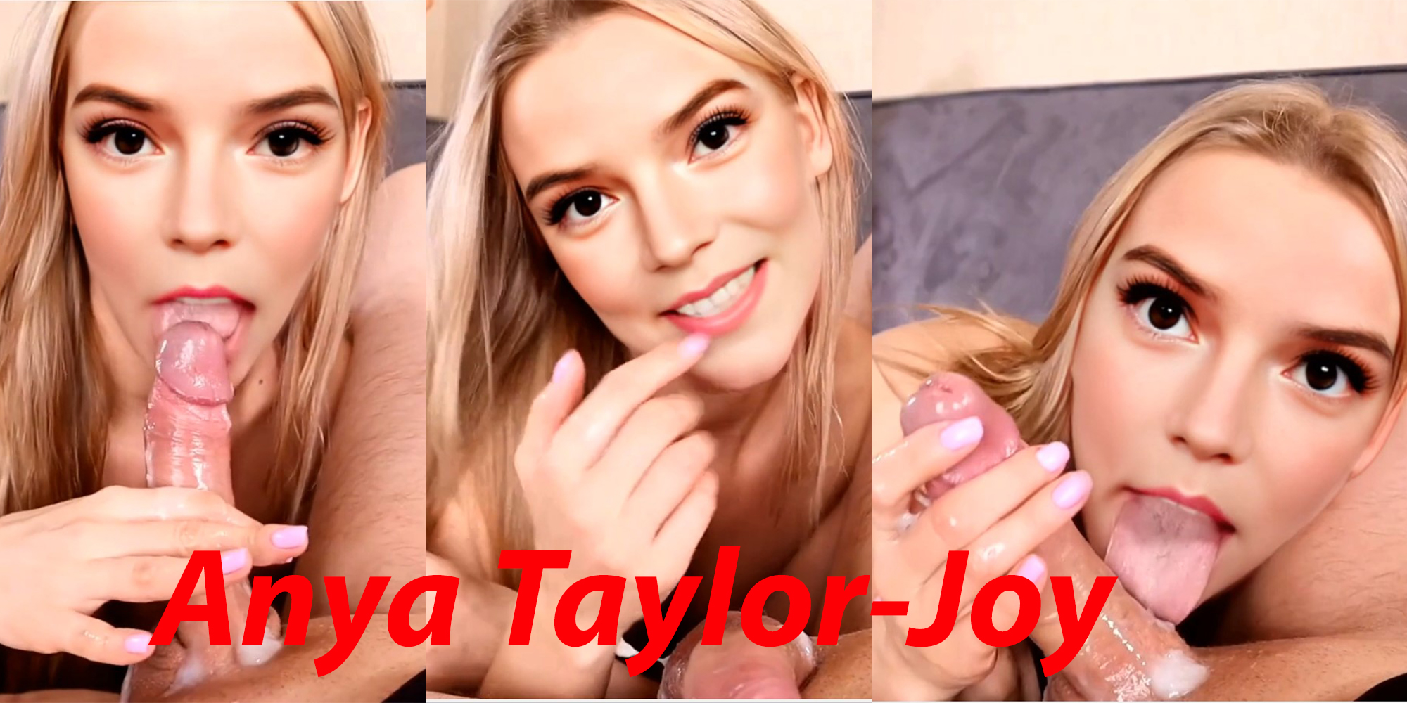 Anya Taylor Joy gives you a good service