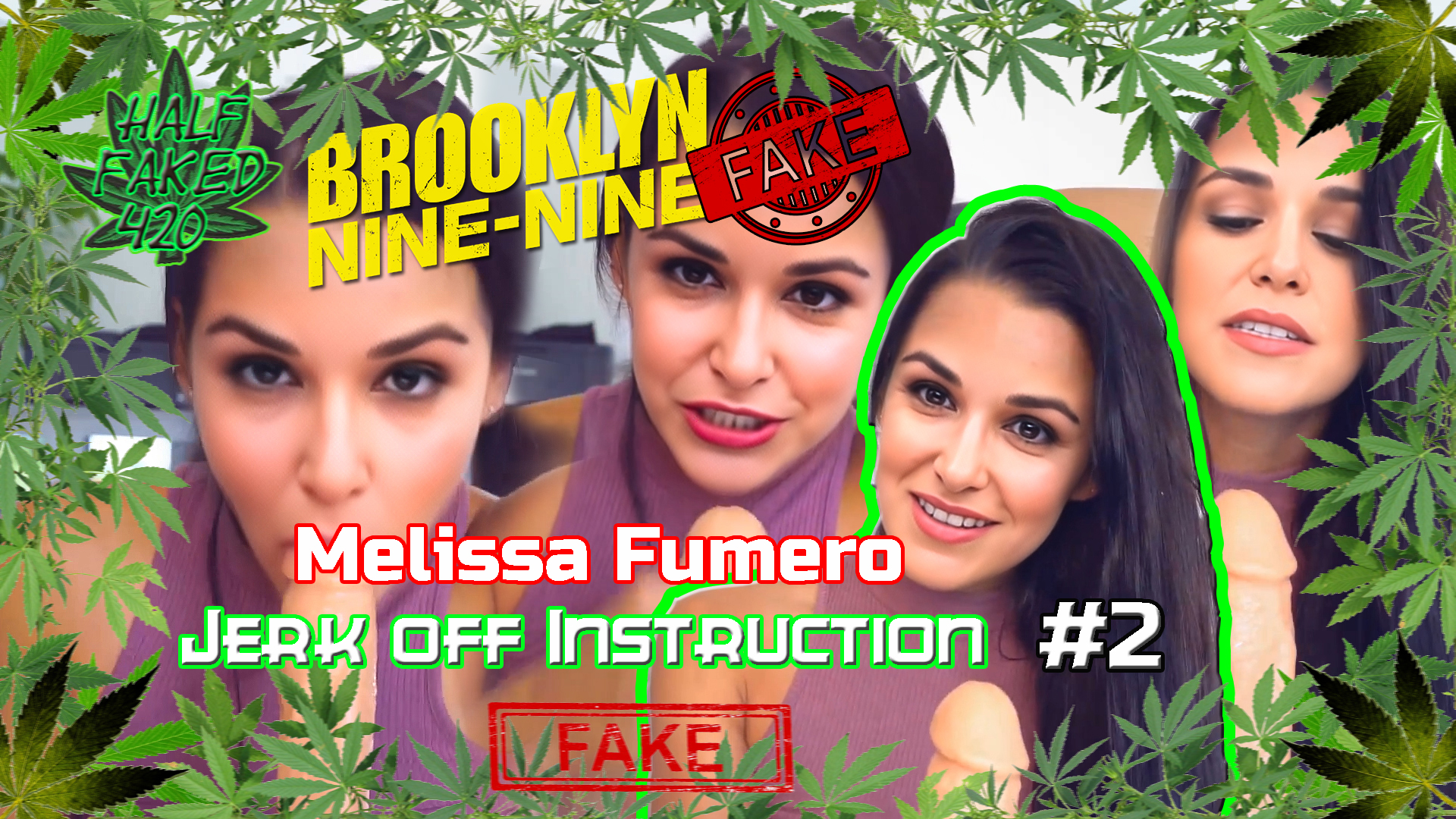 Melissa Fumero (Amy Santiago) - Jerk off instruction #2 | FAKE