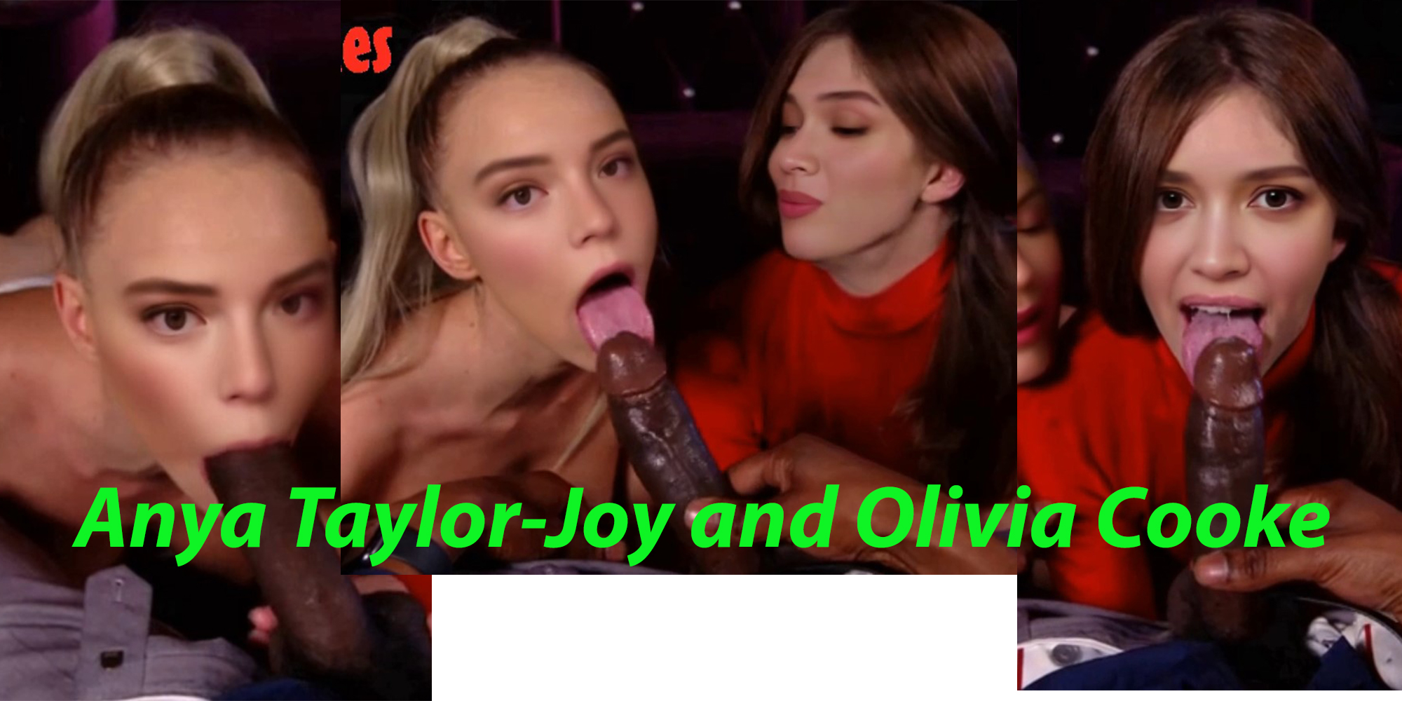 Anya Taylor Joy and Olivia Cooke Thoroughbreds in the club PART1