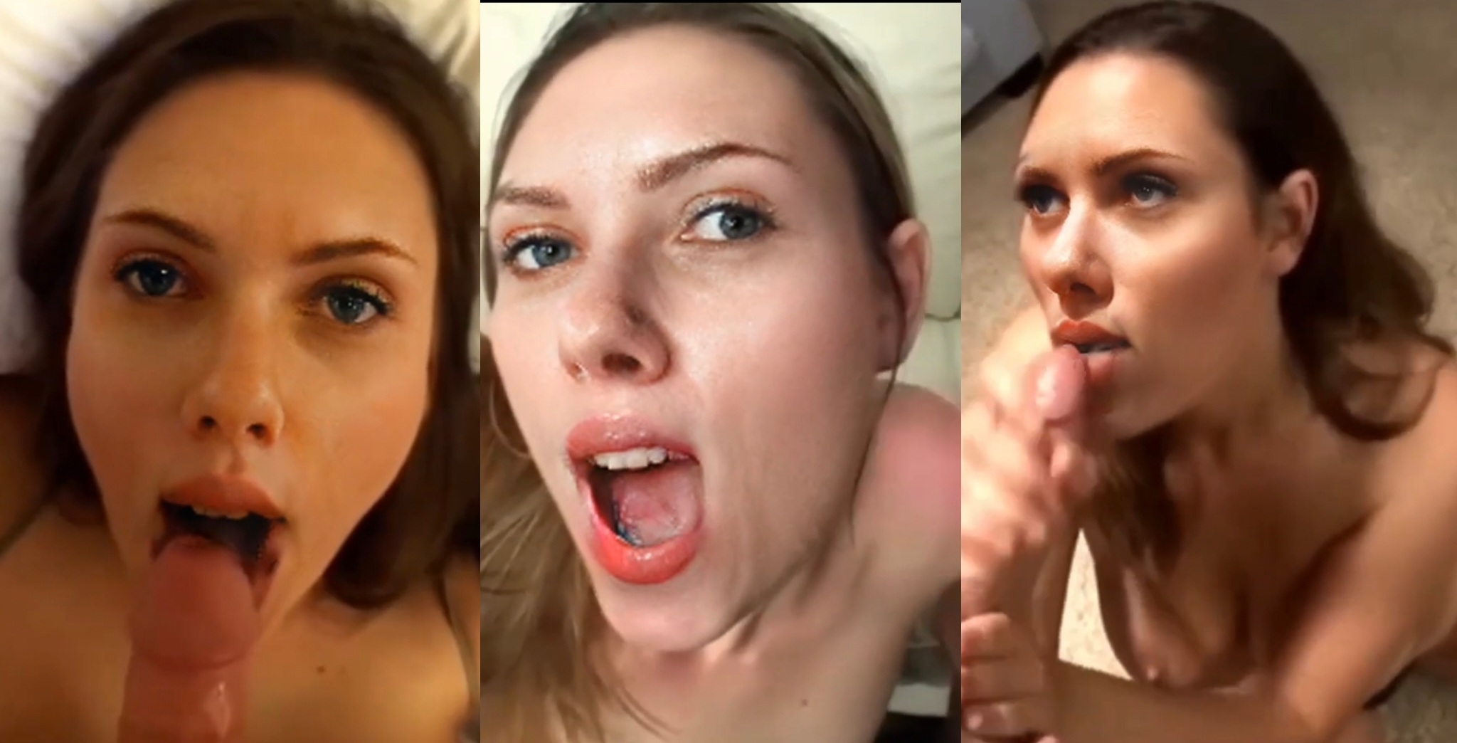 Scarlett Johansson - Cum In Mouth Compilation