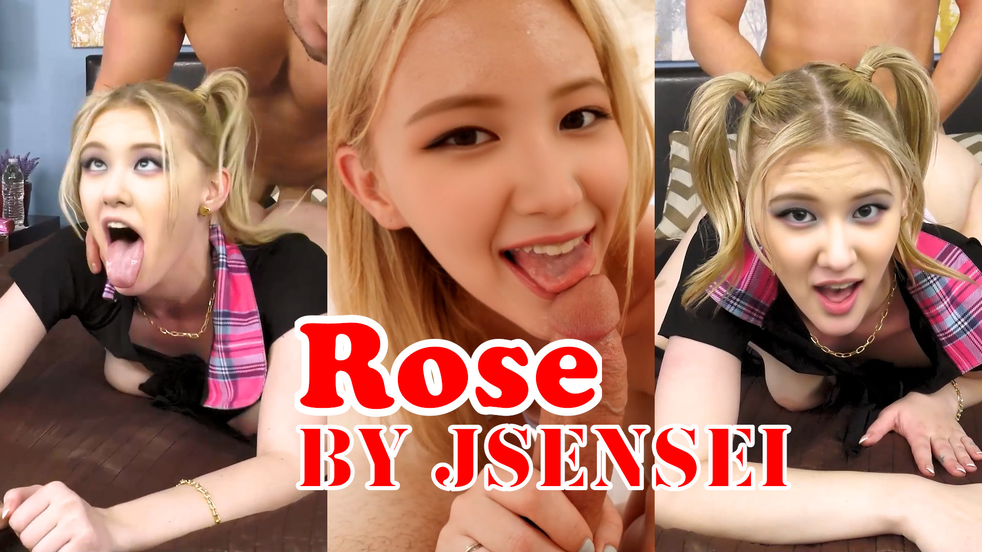 Rose [Black Pink] - Ahegao, Blowjob & Sex (MELM-001)[Full 29:09]