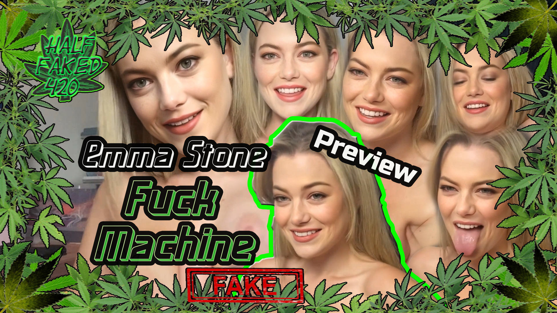 Emma Stone - Fuck Machine | PREVIEW (28:54) | 100 TOKENS | FAKE