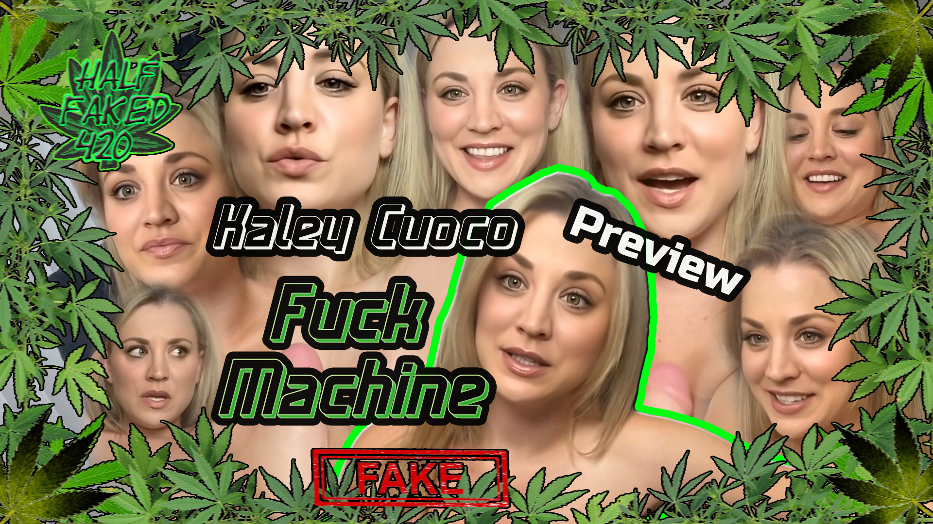 Kaley Cuoco - Fuck Machine | PREVIEW (28:54) | 100 TOKENS | FAKE