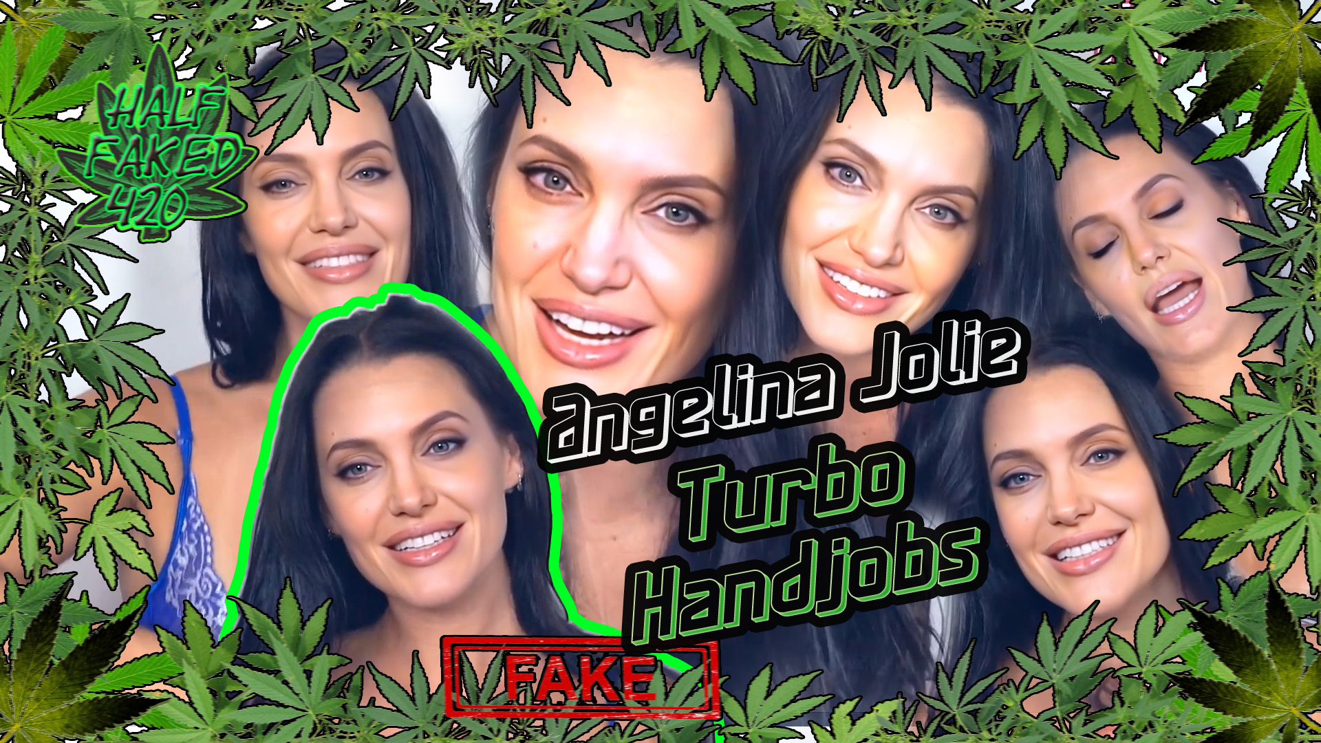 Angelina Jolie - Turbo Handjobs  | 60 FPS  | FAKE