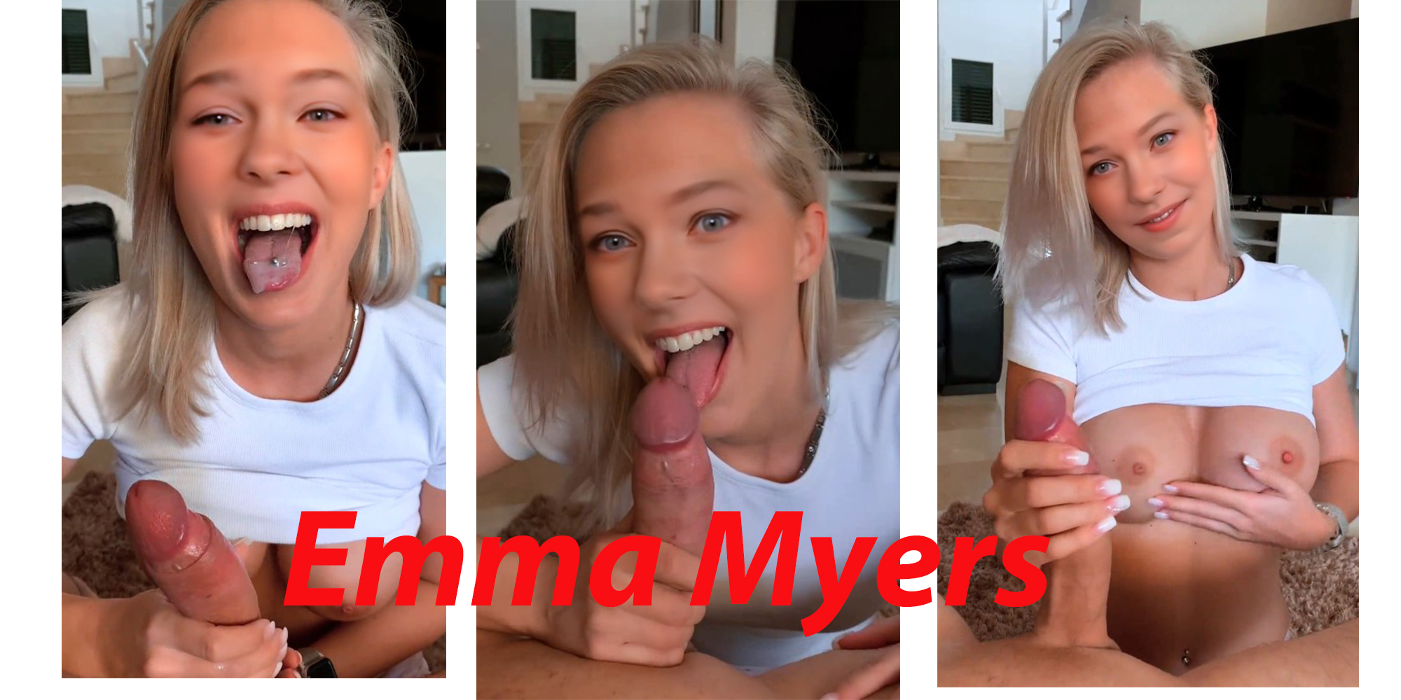 Emma Myers takes care of your cock