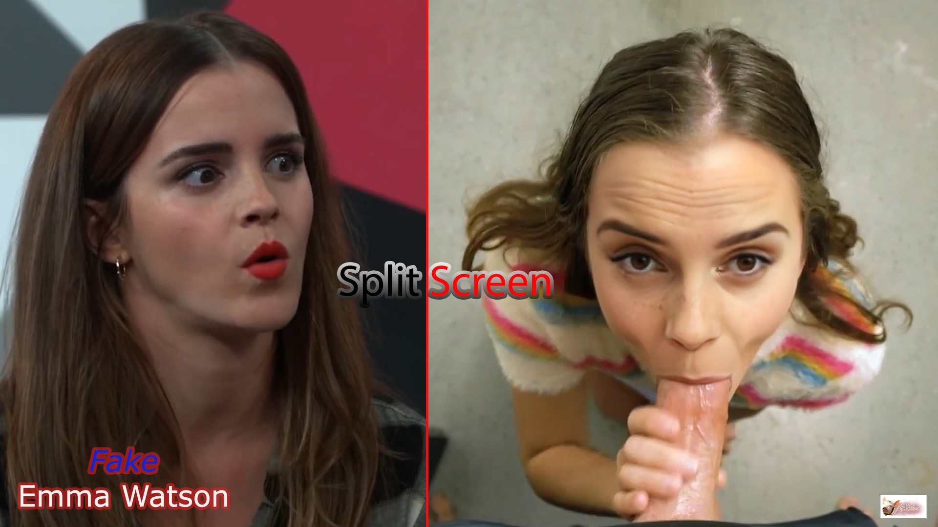 Fake Emma Watson -(trailer) -1- / Split Screen /  Free Download