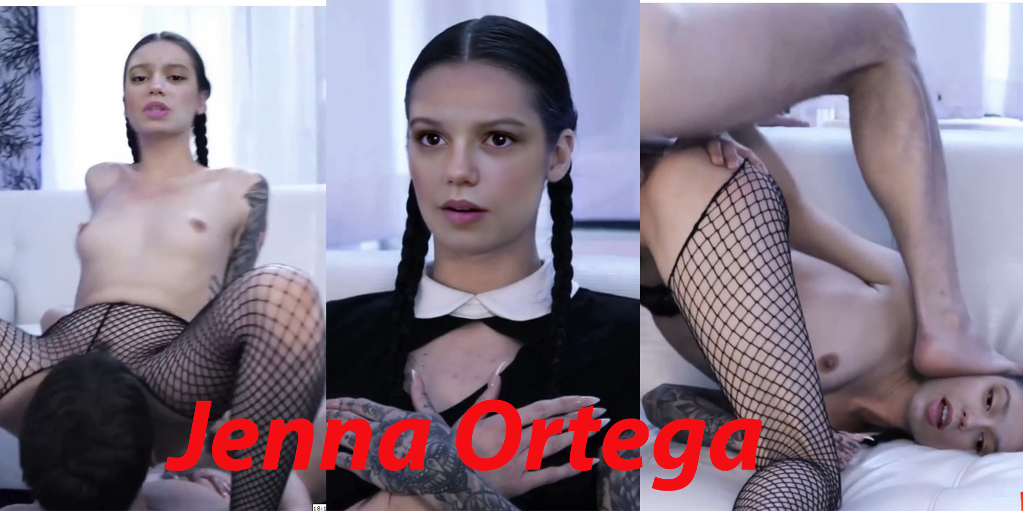 Jenna Ortega tries out her new role as Wednesday (full version)