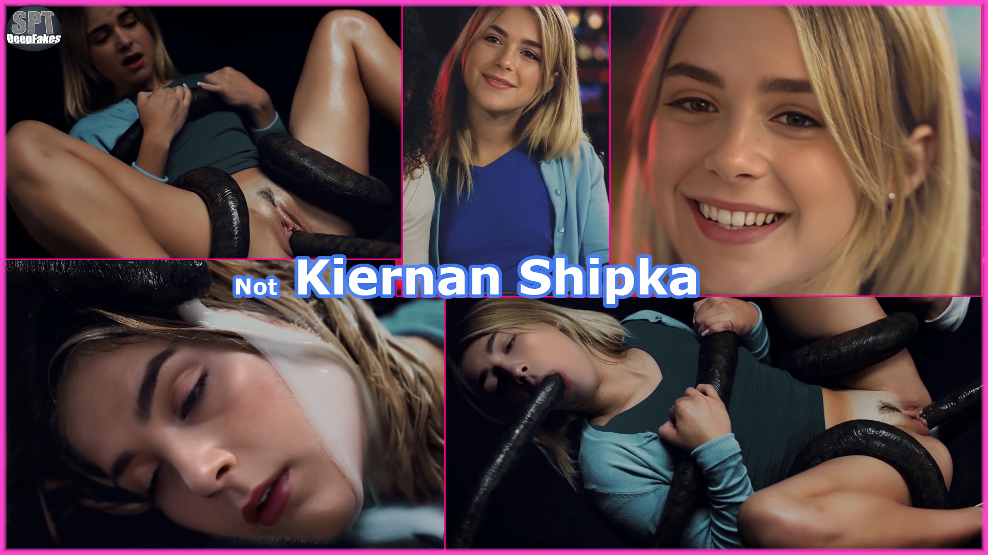 Not Kiernan Shipka tentacle porn (short version)