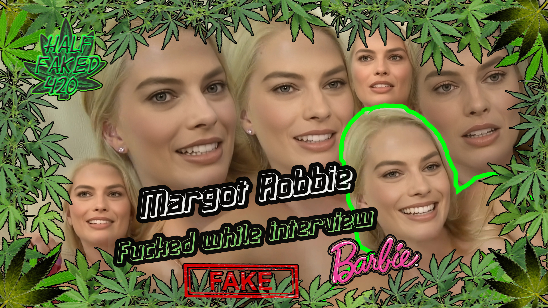 Margot Robbie - Fucked while interview | FAKE