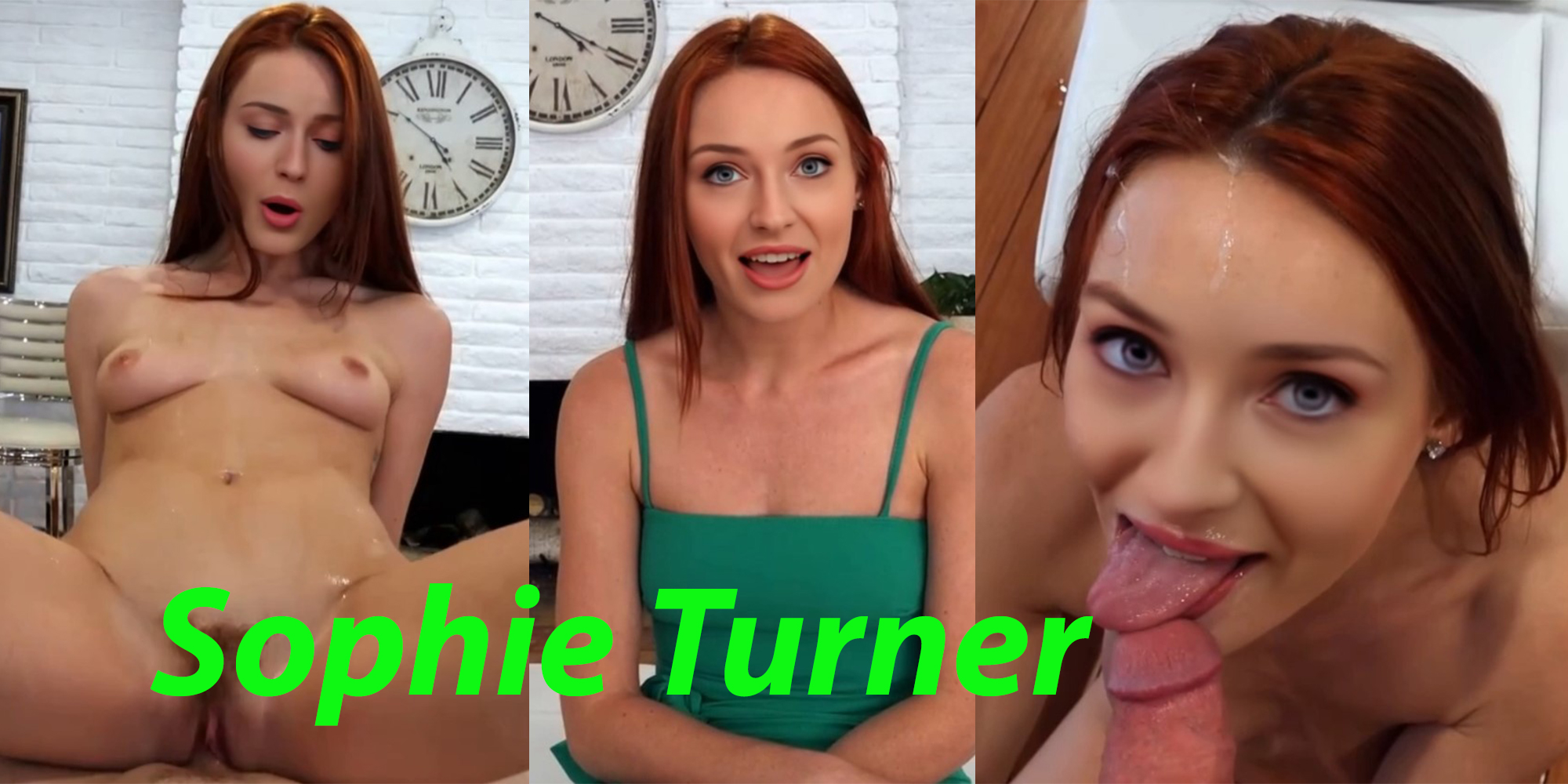 Sophie Turner meets an old friend (full version)