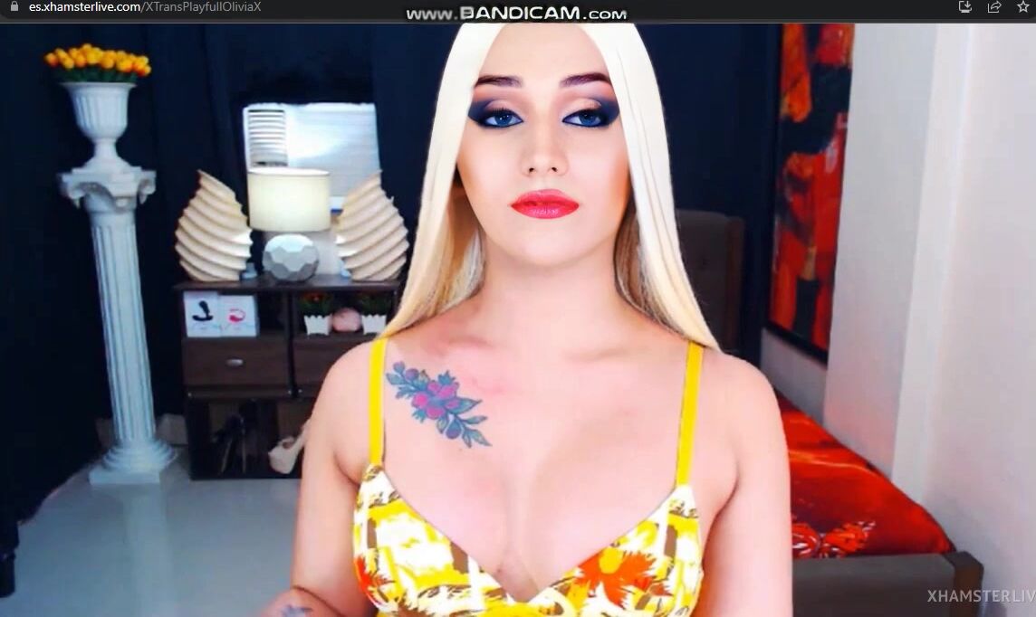 not Alejandra Portillo extremly blonde with sexy tatoo